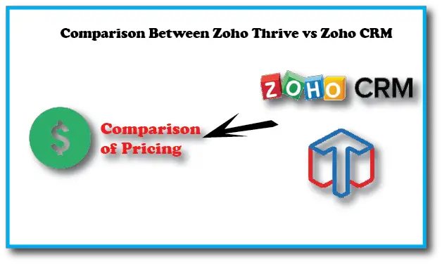 Comparison Between Zoho Thrive vs Zoho CRM