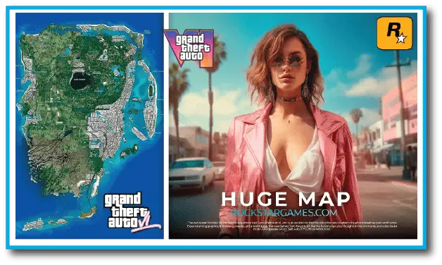 GTA 6 Map Compared To San Andreas