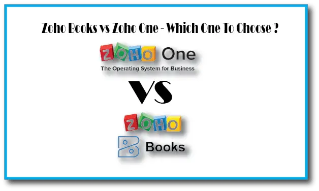 Zoho Books vs Zoho One